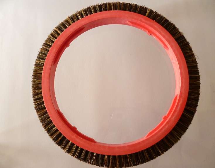 Brush Stenter Monforts, OD=220, ID=158, 4 Rows, Grey Pig Hair