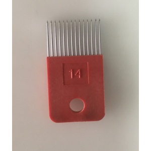 Needle Block or Yarn Guide 14